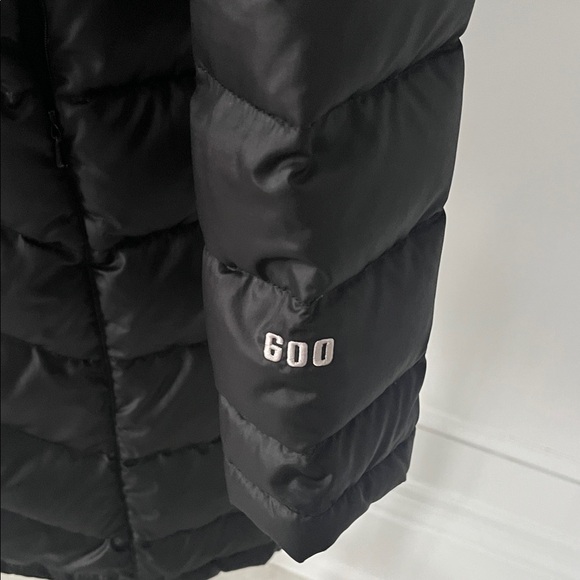 The North Face Goose Down Filled Long Black Puffer Jacket - Picture 6 of 12
